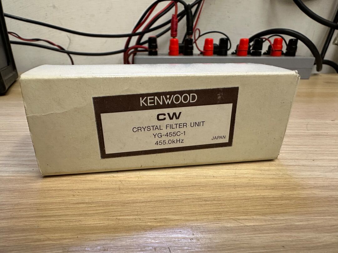 KENWOOD YG 455C-1 FILTRO CW 500Hz (455KHz IF) Mached TS 450 850 690 930 940  950 ETC NUOVO CON IMBALLO