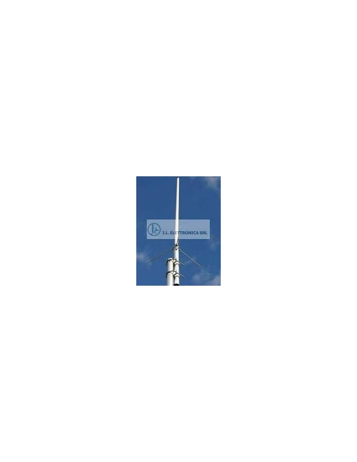 Antenna Collineare COMTRAK X-5000 VHF/UHF Con 3 Radiali, Gain 4.5/8.3dB, 1.7m, Per 144/430/1200 MHz - 2