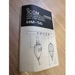 ICOM HM-56 MIKE PALMO CON DTMF NUOVO ORIGINALE CON IMBALLO