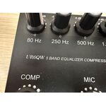 UR6QW 5 BAND EQUALIZER  COMPRESSOR COME NUOVO CABLATO KENWOOD