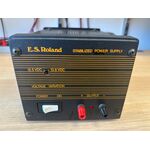 ES ROLAND ALIMENTATORE STABILIZZATO 12,5V E 13,8V 12 AMPERE OTTIMO