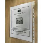 MFJ 974 HB ACCORDATORE MANUALE 300 WATT PEP HF E 50 MHZ OTTIMO