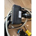 MICROHAM RADIO CABLE DB 37 TS 9 CAVO PER COLLEGAMENTO  KENWOOD TS  2000 E TS 590 E SIMILARI PER MICROHAM MICRO KEYER, COME NUOVO CON IMBALLO