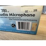 HEIL SOUND PR 781 STUDIO MICROPHONE OTTIMO CON IMBALLO