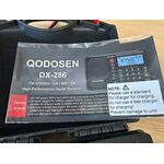 QODOSEN DX 286 RICEVITORE SCANNER PORTATILE DA 64 A 108 MHZ- 144 A 519 KHZ-520 A 1710 KHZ- 1711 A 27000KHZ COME NUOVA CON VALIGETTA E IMBALLO
