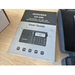 QODOSEN DX 286 RICEVITORE SCANNER PORTATILE DA 64 A 108 MHZ- 144 A 519 KHZ-520 A 1710 KHZ- 1711 A 27000KHZ COME NUOVA CON VALIGETTA E IMBALLO