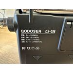 QODOSEN DX 286 RICEVITORE SCANNER PORTATILE DA 64 A 108 MHZ- 144 A 519 KHZ-520 A 1710 KHZ- 1711 A 27000KHZ COME NUOVA CON VALIGETTA E IMBALLO