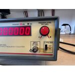 BLACK & STAR METEOR 100 FREQUENZIMETRO DA 5HZ A 100 MHZ OTTIMO ALIMENTAZIONE A 220 V