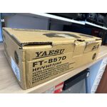 YAESU FT 857D QUADRIBANDA ALL MODE OTTIMO CON IMBALLO , YSK-857 KIT FRONTALINO E MIKE MH 59A8J CON TASTIERA