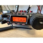YAESU FT 857D QUADRIBANDA ALL MODE OTTIMO CON IMBALLO , YSK-857 KIT FRONTALINO E MIKE MH 59A8J CON TASTIERA