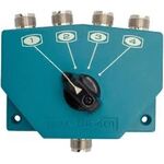 DAIWA CS 401 Commutatore coassiale a 4 vie di qualità, connettori SO239(PL), potenza 1 kW, frequenza max 500 Mhz NUOVO DISPONIBILE