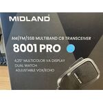 MIDLAND 8001 PRO CB HF ALL MODE COME NUOVO ACQUISTATO 16 APRILE 2026 CON IMBALLO