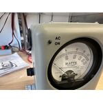 BIRD WATTMETRO MODEL 4314 ALIMENTAZIONE A 220 V OTTIMO E RARO COMPRESO DI N 2 TAPPI