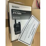 YAESU FT 70 DR/DE BIBANDA 144 430 PORTATILE ANALOGICO DIGITALE C4FM COME NUOVO DA DEMO IMBALLO E GARANZIA CSY AND SON UN ANNO