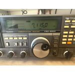 YAESU FRG 8800 RICEVITORE HF CON MODULO VHF FRV 8800 ALIMENTAZIONE A 220 V OTTIMO