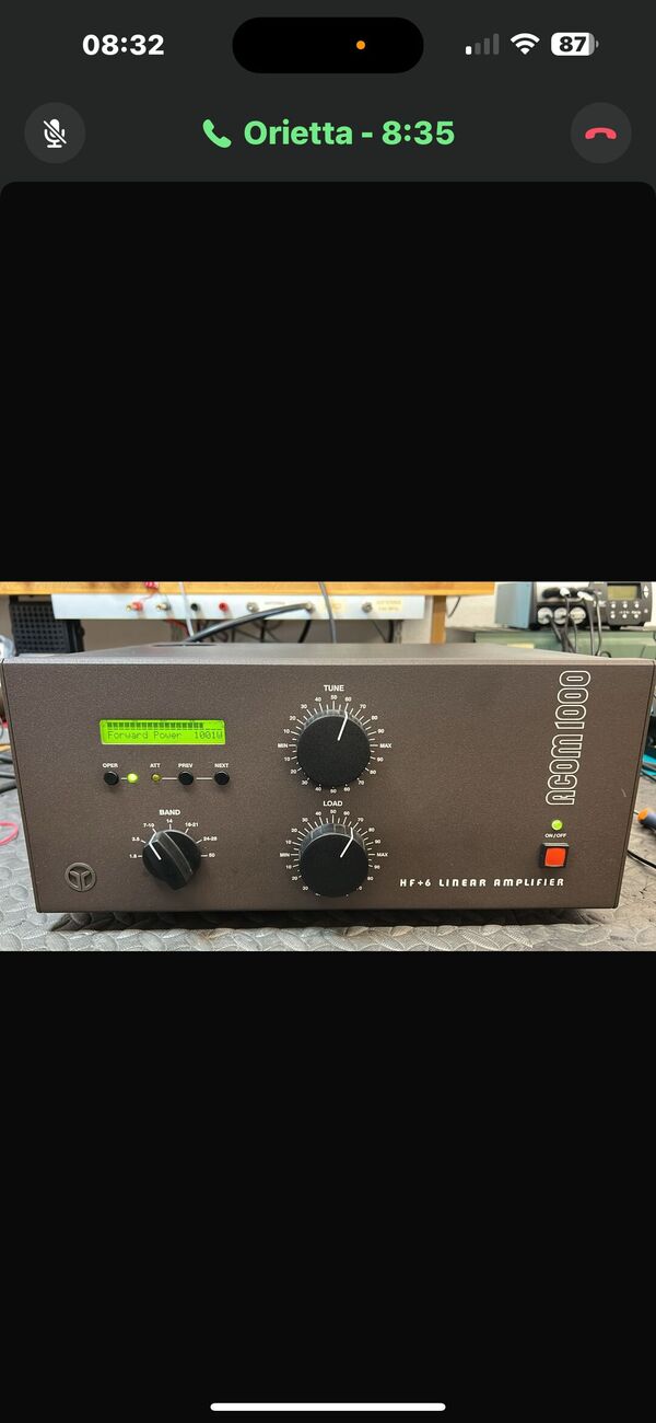 ACOM 1000 HF E 50 MHZ AMPLIFICATORE LINEARE A VALVOLA OTTIMO CON IMBALLO E GARANZIA CSY AND SON