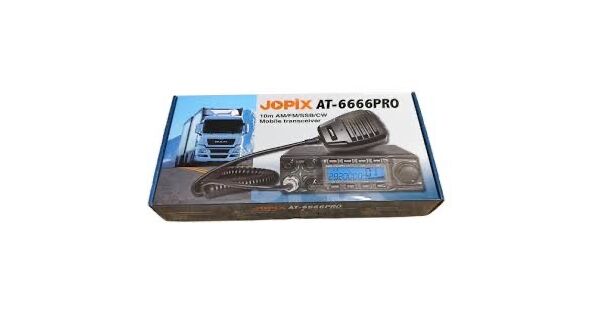 JOPIX AT 666 PRO CB HF ALL MODE 80 WATT PEP NUOVO PRONTA CONSEGNA ESPANSO IN 27 MHZ