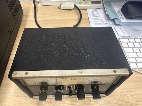 HANSEN  FS-208 ROSWATTMETRO  MODULOMETRO CB-VHF-6M BUONO STATO