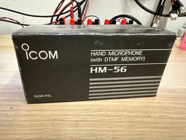 ICOM HM-56 MIKE PALMO CON DTMF NUOVO ORIGINALE CON IMBALLO