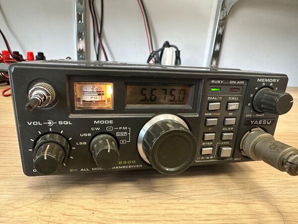 YAESU FT 290 R VHF ALL MODE SPALLEGGIABILE OTTIMO