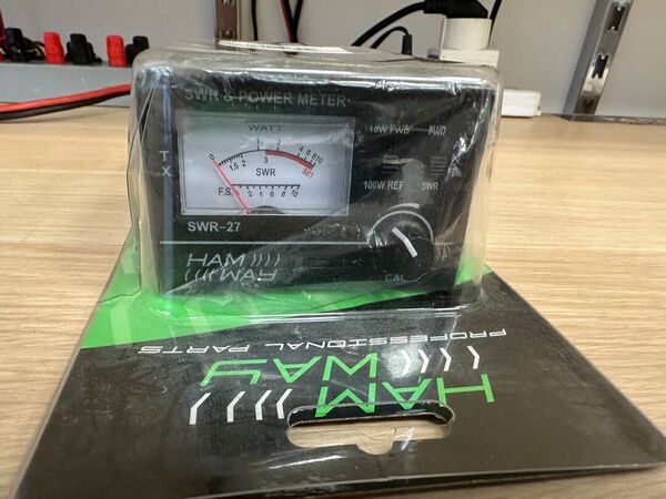 HAM WAY SWR-27 ROSWATTMETRO 27 MHZ NUOVO