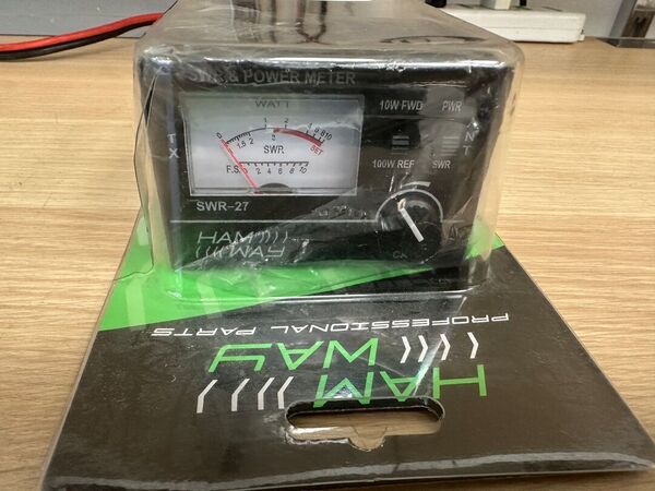 HAM WAY SWR-27 ROSWATTMETRO 27 MHZ NUOVO