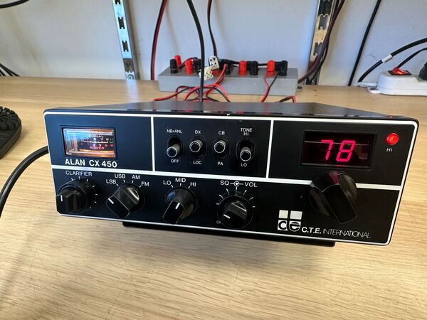 ALAN CX 450 CB HF ALL MODE CON 40/45 METRI ECCELLENTE STATO