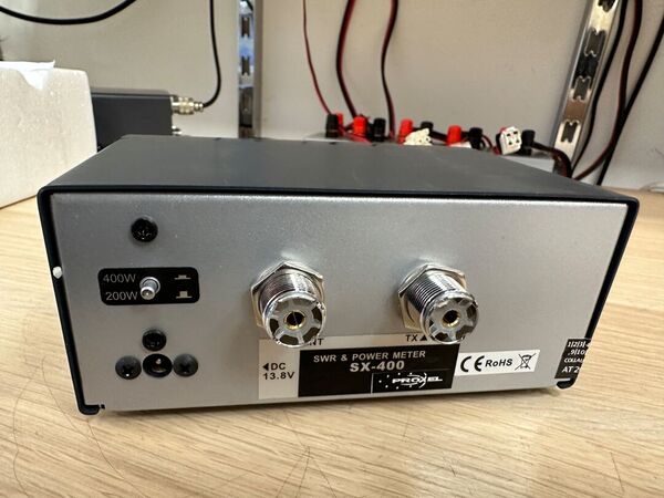 PROXEL  SX 400 ROSWATTMETRO 144 .430 MHZ COME NUOVO CON IMBALLO