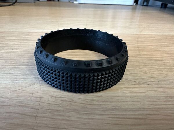 YAESU FT DX 9000 GOMMA MANOPOLA DIAL CENTRALE RICAMBIO ORIGINALE NUOVO