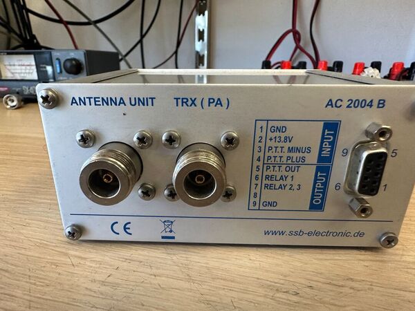 SSB ELECTRONICS AC 2004 E AS 2004 COMMUTAZIONE  SU QUATTRO ANTENNE  SU TUTTE LE BANDE RADIOAMATORIALI DAGLI 80M  AI 70 CM