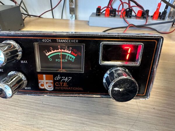 CTE INTERNATIONAL CB 747 40  CANALI AM VINTAGE OTTIMO