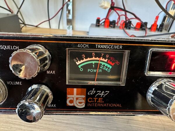 CTE INTERNATIONAL CB 747 40  CANALI AM VINTAGE OTTIMO