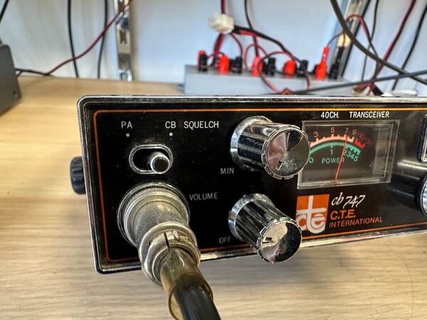 CTE INTERNATIONAL CB 747 40  CANALI AM VINTAGE OTTIMO