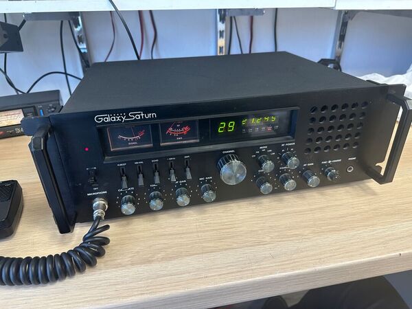 GALAXI SATURN 5 STELLE 6 BANDE CB HF BASE ALL MODE OTTIMO CON MIKE INTEK ECO