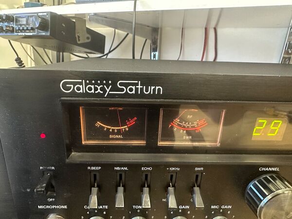 GALAXI SATURN 5 STELLE 6 BANDE CB HF BASE ALL MODE OTTIMO CON MIKE INTEK ECO