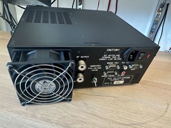 ELECRAFT KPA500 AMPLIFICATORE LINEARE STATO SOLIDO HF + 6M  500 WATT ALIMENTAZIONE A 220 V OTTIMO