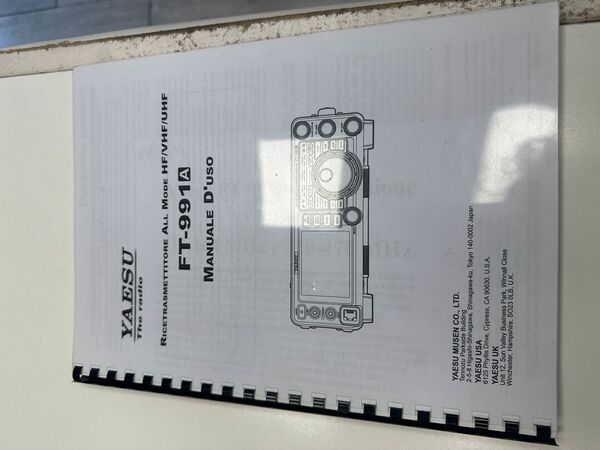YAESU FT 991 A QUADRIBANDA ALL MODE OTTIMO CON IMBALLO