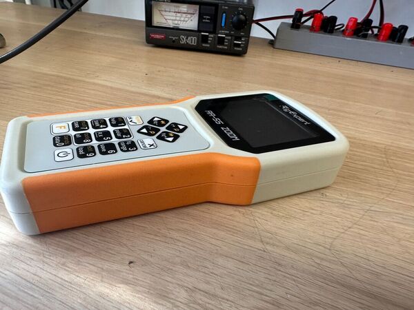 RIGEXPERT AA 55 ZOOM ANALIZZATORE DI ANTENNA DA 0 A 55 MHZ  A COLORI COME NUOVO  CON IMBALLO