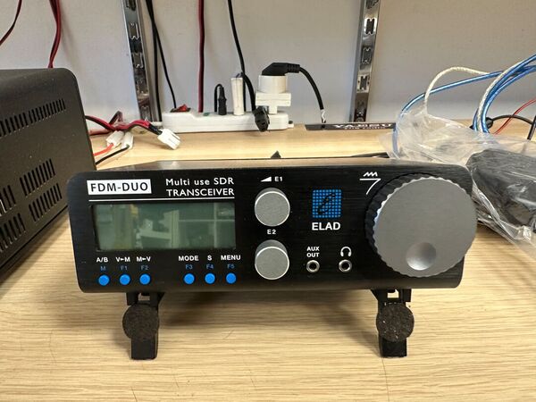 ELAD FDM DUO MULTI USE SDR TRANSCEIVER RTX QRP 5 WATT OTTIMO