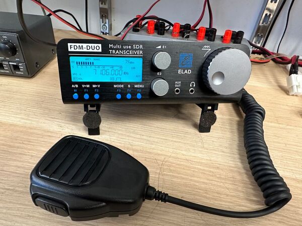 ELAD FDM DUO MULTI USE SDR TRANSCEIVER RTX QRP 5 WATT OTTIMO