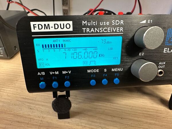 ELAD FDM DUO MULTI USE SDR TRANSCEIVER RTX QRP 5 WATT OTTIMO
