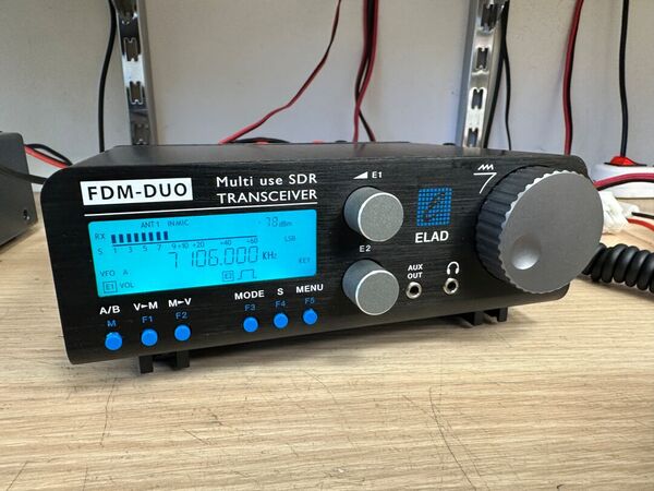 ELAD FDM DUO MULTI USE SDR TRANSCEIVER RTX QRP 5 WATT OTTIMO
