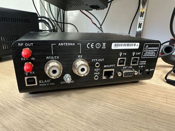 ELAD FDM DUO MULTI USE SDR TRANSCEIVER RTX QRP 5 WATT OTTIMO