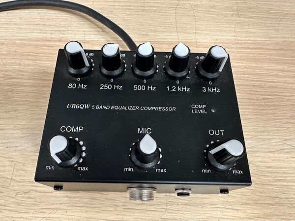 UR6QW 5 BAND EQUALIZER  COMPRESSOR COME NUOVO CABLATO KENWOOD