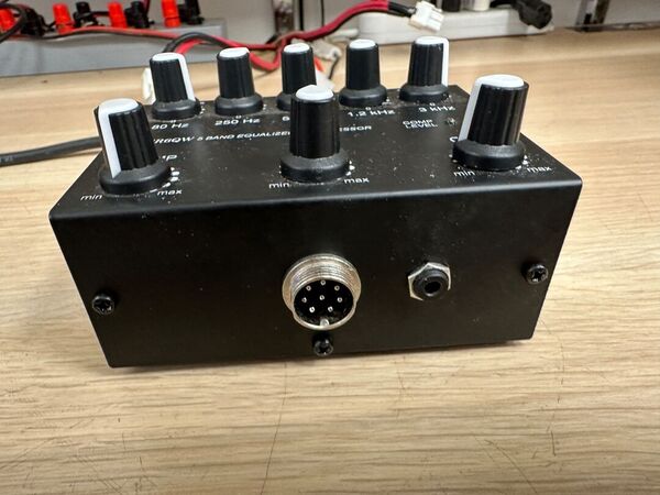 UR6QW 5 BAND EQUALIZER  COMPRESSOR COME NUOVO CABLATO KENWOOD