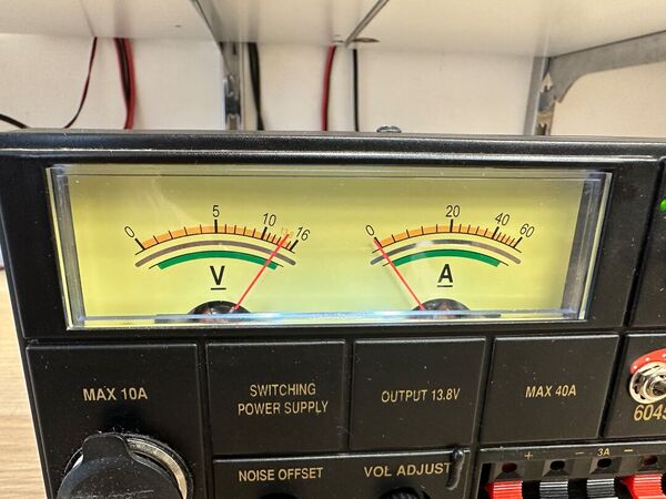 PROXEL 6045 NFA ALIMENTATORE SWITCHING 45 AMPERE OTTIMO CON STRUMENTI V/A