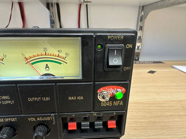 PROXEL 6045 NFA ALIMENTATORE SWITCHING 45 AMPERE OTTIMO CON STRUMENTI V/A