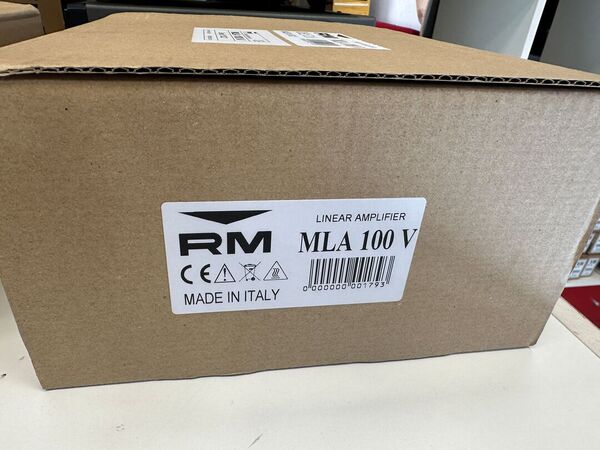 RM - MLA100 - AMPLIFICATORE 100W - 1.8-54 MHz NUOVO PRONTA CONSEGNA