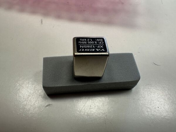 YAESU  XF 128SN FILTRO SSB PER YAESU FT 101 D COME NUOVO CON IMBALLO