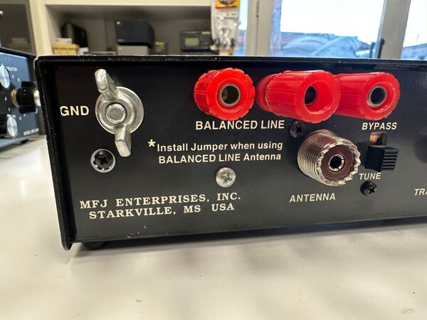 MFJ 904H ACCORDATORE HF MANUALE OTTIMO 300 WATT PEP